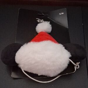 Disney Red and White Santa Hat with Ears